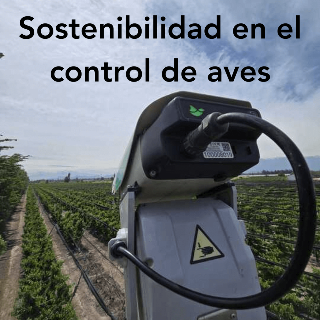 control de aves sostenible